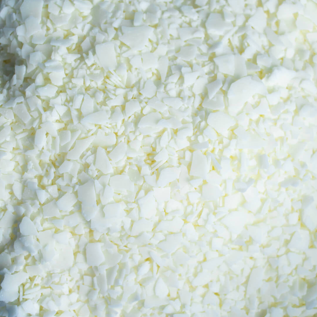 All American Wax 25lbs box of all-natural soy wax flakes.